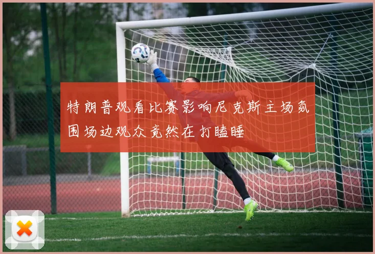 特朗普观看比赛影响尼克斯主场氛围场边观众竟然在打瞌睡